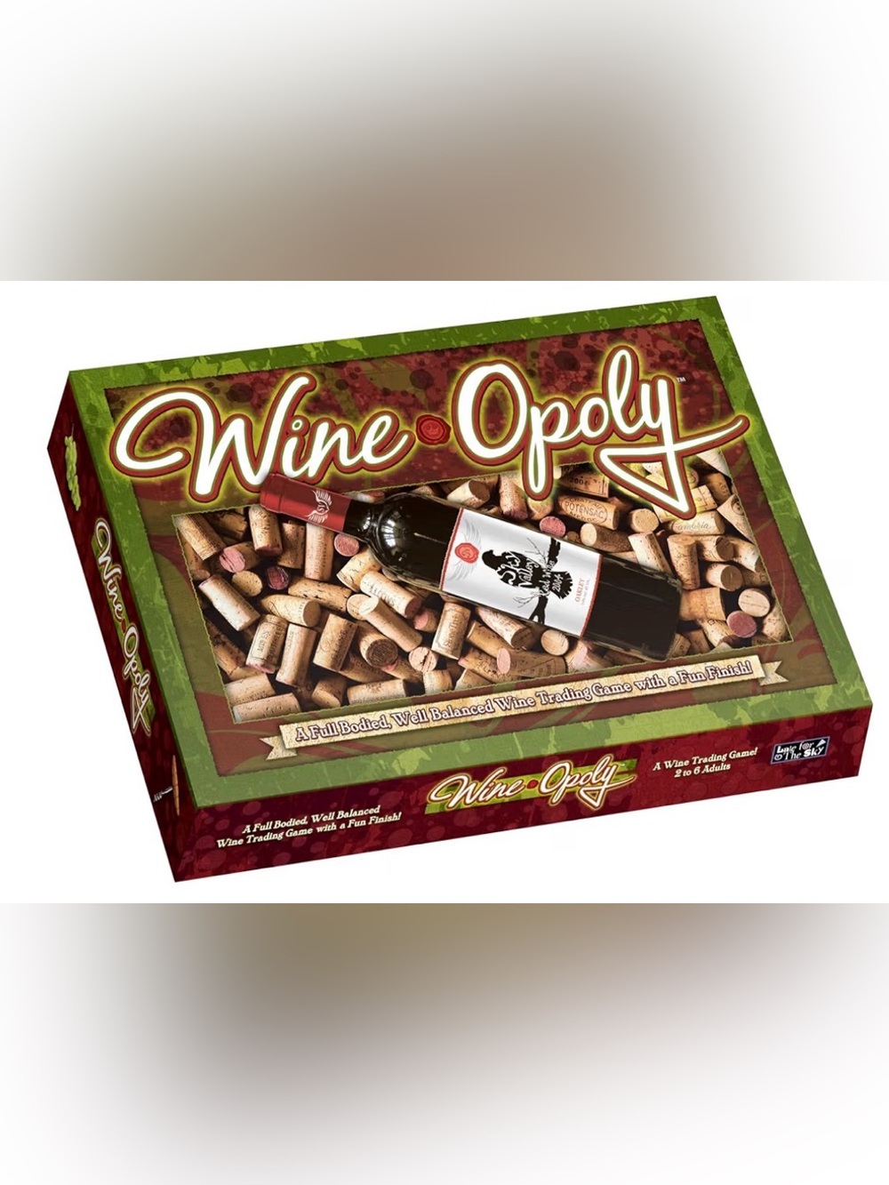 Wineopoly Board Game NWT